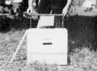 Putting comb in breeder hive